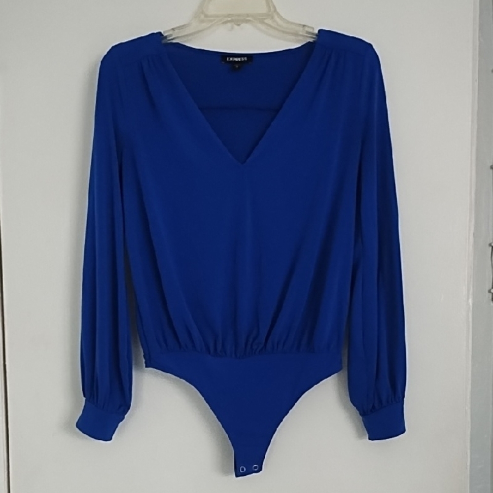 Express Vibrant Blue Top
